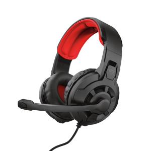 Headset -  Gxt 411 Radius Gaming - Stereo 3.5mm - Wired - Black 24076 wired black over-ear RFID-Chip