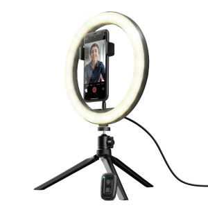 Maku Ring Light Vlogging Kit 24393 10/controller/stand/clip