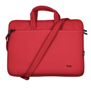 Bologna Slim Laptop Bag For 16in Eco Laptops Red 24449 red