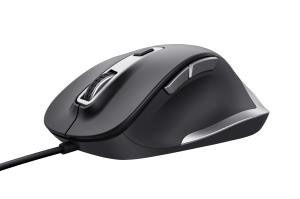 Fyda Wired Mouse Eco cable matte right black