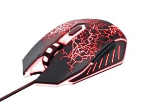 Gxt105x Izza Mouse 24618 6buttons wired ambidextrous RGB