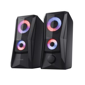 Gaming Speaker Set Gxt 606 Javv Illuminated - 3.5mm - Wired - Black 25108 black RGB RFID