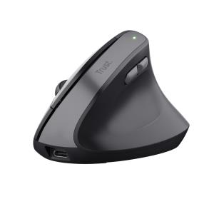Wireless Mouse Bayo Ii Ergonomic Black 6buttons wireless right-handed