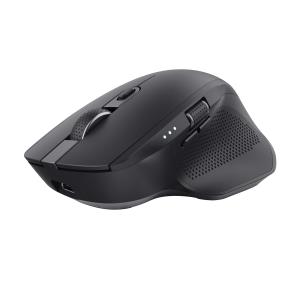 Ozaa+ Multi-connect Wireless Mouse Black Wireless mouse 6buttons silent black