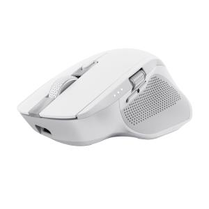 Ozaa+ Multi-connect Wireless Mouse White 24935 6button silent wireless