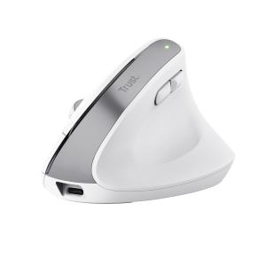 Bayo + Mouse 6 Buttons wireless right-handed vertical white