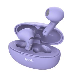 Earphones -  Yavi - Bluetooth Enc - Stereo - Purple 25299 wireless purple