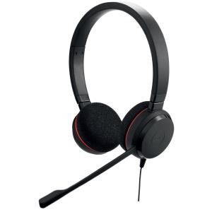 Headset Evolve 20 MS - stereo - USB 4999-823-109 wired black on-ear NC