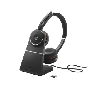 Headset Evolve 75 SE UC - Stereo - USB / Bluetooth - with stand 7599-848-199 wireless BT on-ear NC ANC