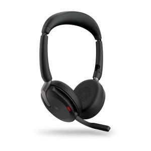 Headset Evolve2 65 flex MS - Stereo - USB-A / BT - Black 26699-999-999 USB-A wireless BT on-ear