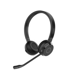 Headset Evolve 65 TE UC - Stereo - Bluetooth - Link 390a 6699-839-409 wireless USB-AT BT On-Ear