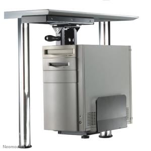 Pc Holder H39-54cm (cpu-d250silver) CPU desk mount 30kg silver