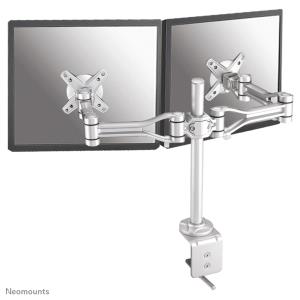 Lcd/TFT Desk Mount 2 Screens dual 10-24 silver