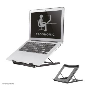 Foldable Laptop (10-15in) Desk Stand - Black 5kg 10-15 black