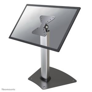 Flat Screen Desk Mount Stand Silver 10kg single 10-32 silver