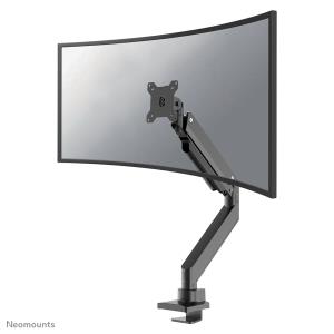 Flat Screen Desk Mount (10-49i) Desk Clamp/grommet Black Curved Monitor desk mount 18kg single