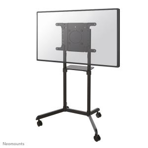Mobile Flat Screen Floor Stand For 37-70in Screen - Black mobile floor stand 70kg portable 37-70