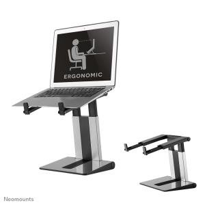 Foldable Laptop Stand - Silver/ Black 10-16in 10-16 blk-silver