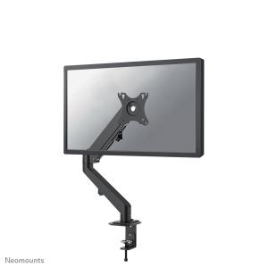 Full Motion Monitor Desk Mount For 17-27in Screens - Black single 17-27 black