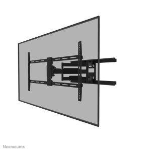 Neomounts WL40-550BL18 Full Motion Wall Mount for 43-75in Screens - Black single 43-75 black