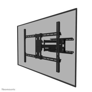 Neomounts Select Full Motion Wall Mount For 55-110in Screens - Black wall mount 125kg single heavy duty black