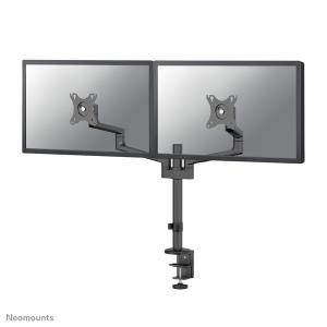 Neomounts Full Motion Monitor Arm Desk Mount For 17-27in Two Screens - Black dual 27 black