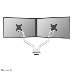 Neomounts Select Full Motion Monitor Arm Desk Mount For 17-35in Screens - White single 17-35 white