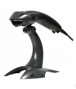 Barcode Scanner Voyager 1200g USB Kit - Includes Black Scanner 1200g & Rigid Presentation Stand & Coiled USB Type A Cable 3m Barcode Scanner black USB