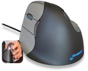 Vertical Mouse 4 Left Hand left-handed with cable scroll wheel