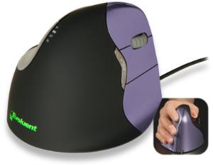 Vertical Mouse 4 Right Hand Small with cable right-handed scroll wheel