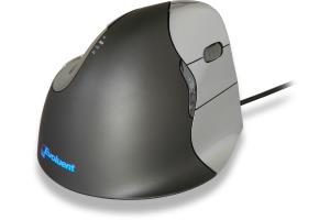 Verticla Mouse 4 - Right Hand Model - USB-a Laser with cable right-handed scroll wheel