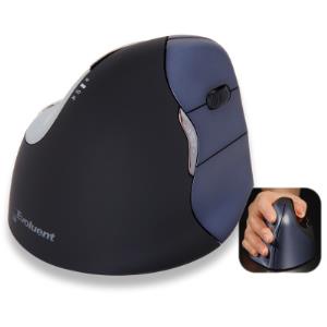 Evoluent 4 Vertical Mouse - Right Hand - Wireless wireless right-handed scroll wheel black