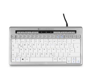 S-board 840 Compact Keyboard Qwerty Spanish keyboard ES QWERTY USB silver-white