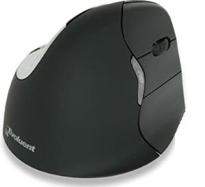 Evoluent Vertical Mouse 4 Bluetooth Black - Right Handed With Dongle USB 6buttons bluetooth right-handed vertical