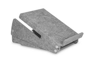 Monitor Stand Ergo Tob 320 Circular Light Grey notebook stand light grey