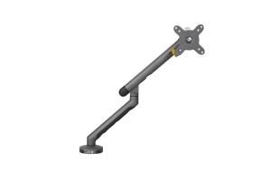 Monitor Arm Flexible Single Dark Grey 10kg single ergonomic 17-35 anthracite