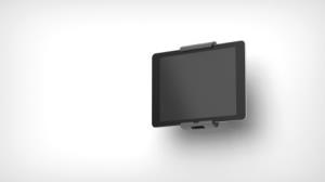 Tablet Holder Wall Silver wall mount 1kg single 7-13 silver