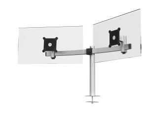 Monitor Mount / Stand 68.6 Cm (27) Silver Desk dual 21-27 silver