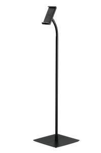 Tought Floor Tablet Stand Black black
