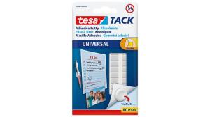 Tack Adhesive Clay Pack Of 80 (80) white 80piece removable malleable