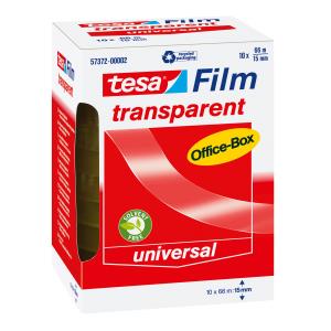 Film Adhesive Tape Office Box 10pack adhesive film (10) transparent 15mm