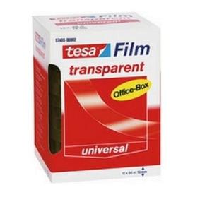 Film Adhesive Tape Office Box 8pack 57406-00002-01 66mx19mm clear
