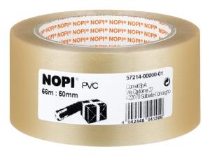 Tesa Nopi Pvc Parcel Packaging Tape transparent 50mm 66metre PVC
