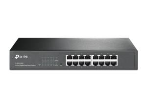 Gigabit Easy Smart Switch 10/100/1000mbps 16-port Standalone 16xRJ45 managed black
