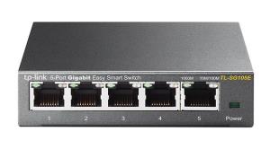 Gigabit Easy Smart Switch 5-port Standalone 5xRJ45 managed anthrazite