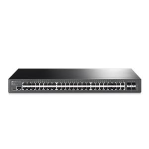 Jetstream Gigabit Manage Switch 48 Port Rj45 Ports Sfp Slot Standalone 48xRJ45 managed black