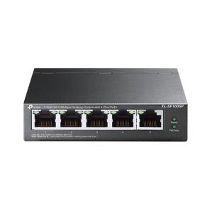 Desktop Switch 5-port 10/100mbps With 4-port Poe Standalone 5xRJ45 60W PoE unmanaged