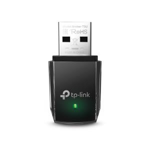 Adapter Archer T3u Ac1300 Mini Wireless Mu-mimo USB Black ARCHER T3U 400/867Mbps 2.4/5GHz