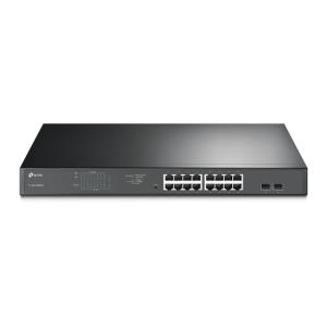 Jetstream Tl-sg1218mpe 16-port Gigabit L2 Poe/poe+ Switch Standalone 16xRJ45 2xRJ45/SFP 250W