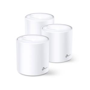 Deco X60 - Whole Home Wi-Fi Mesh System  Ax1800 - 3 Pack DECO X20 574/1201Mbps 2.4/5GHz